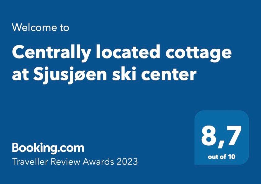Centrally Located Cottage At Sjusjoen Ski Center Kültér fotó